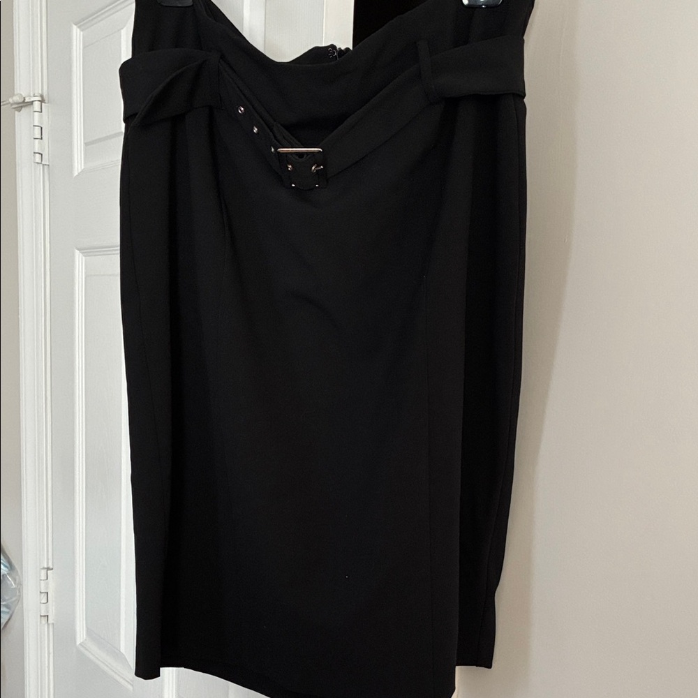 New York & Company Black Pencil Skirt